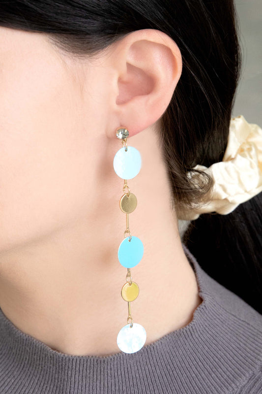 Get Real Sequin Dangle Earrings
