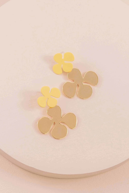 Sunny Tropics Drop Earrings (14K)