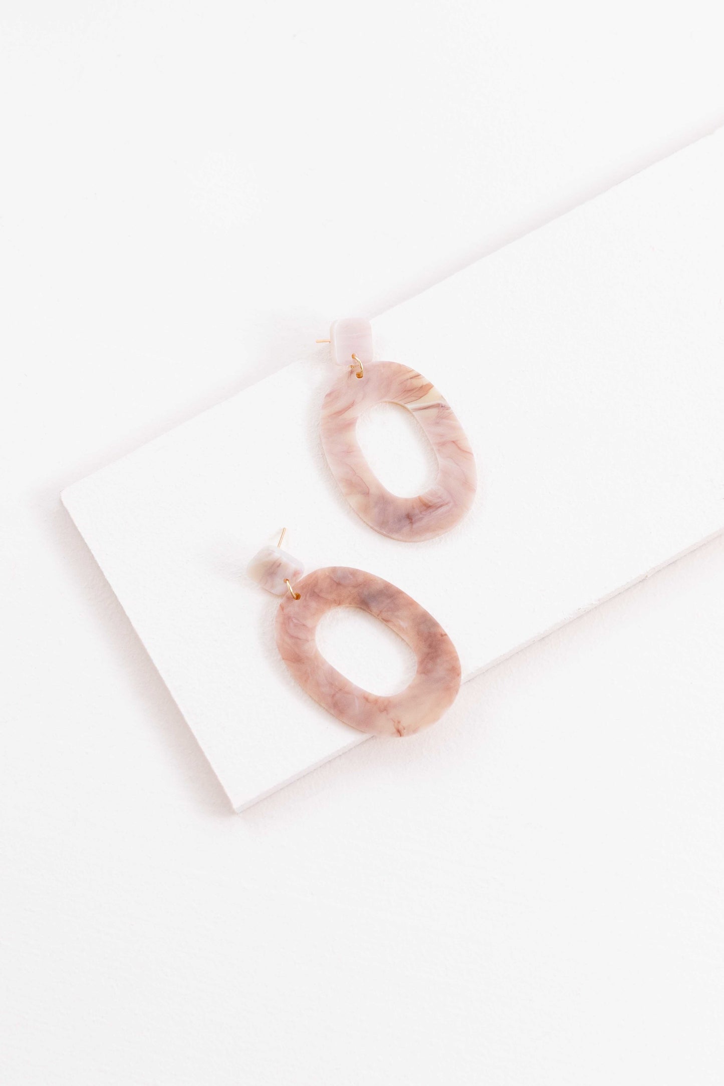 Roaring Pink Dangle Earrings