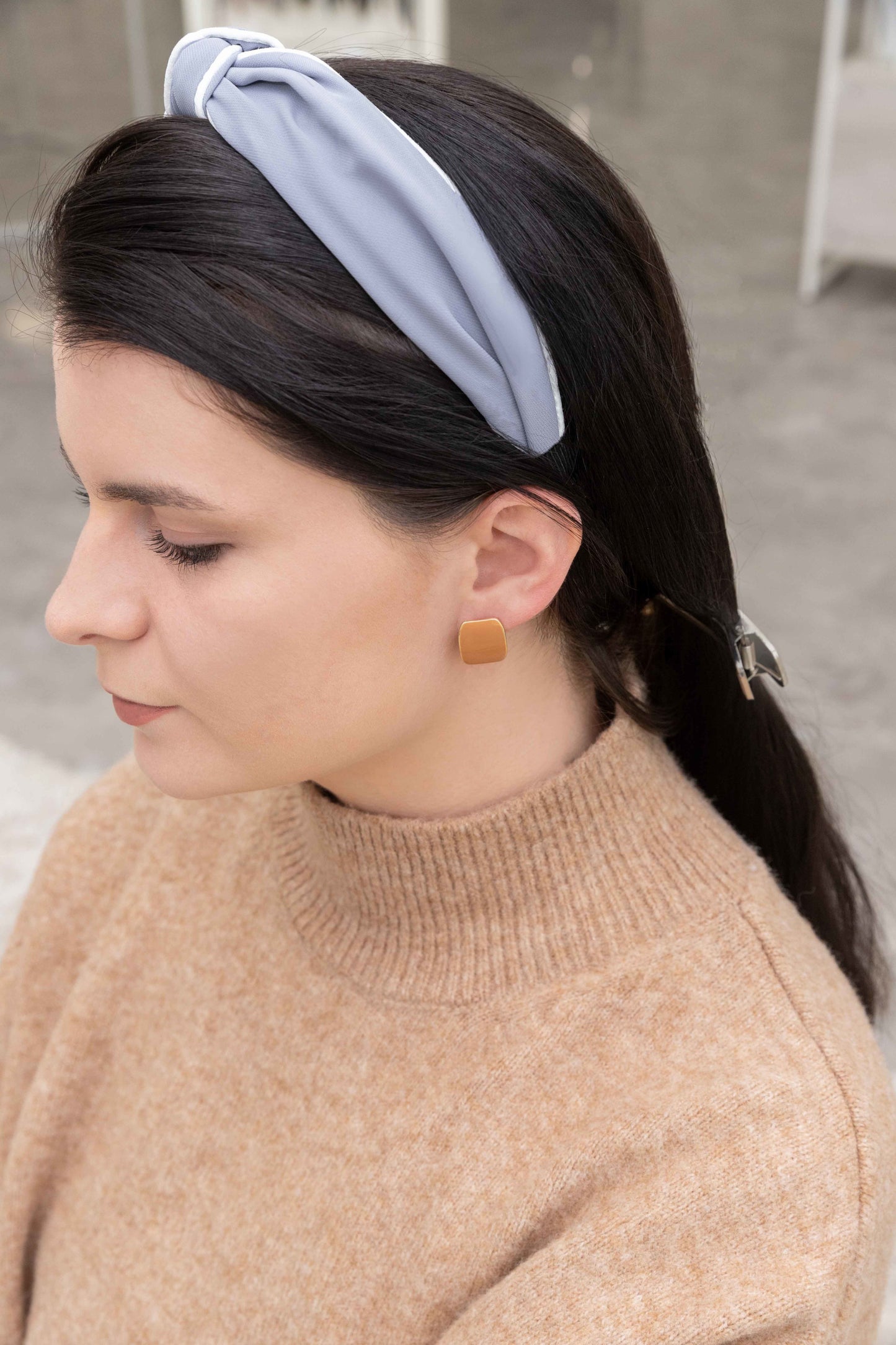 On Occasion Earrings (14K) | Light Brown