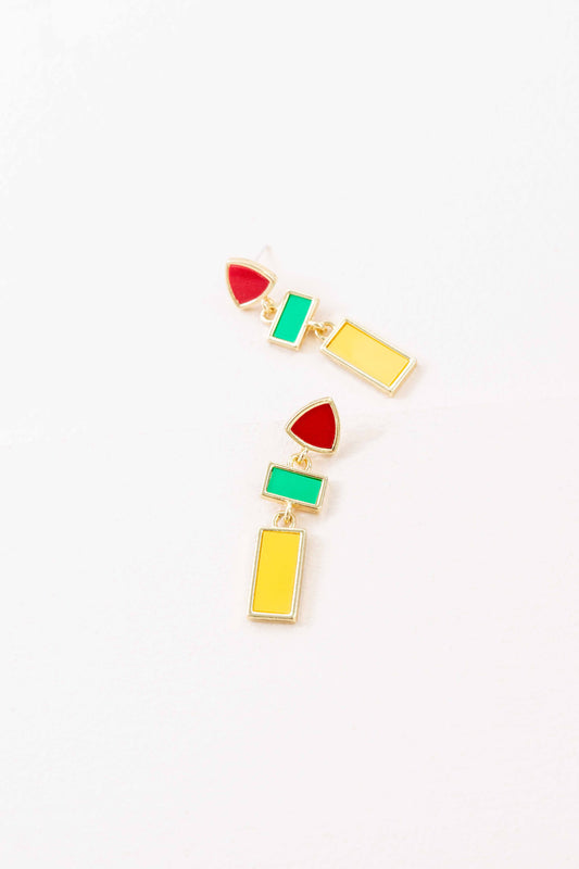 Fun in the Sun Dangle Earrings (14K)