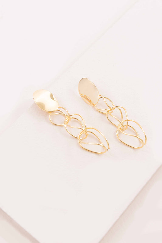 Get Jiggy Chain Earrings (14K)