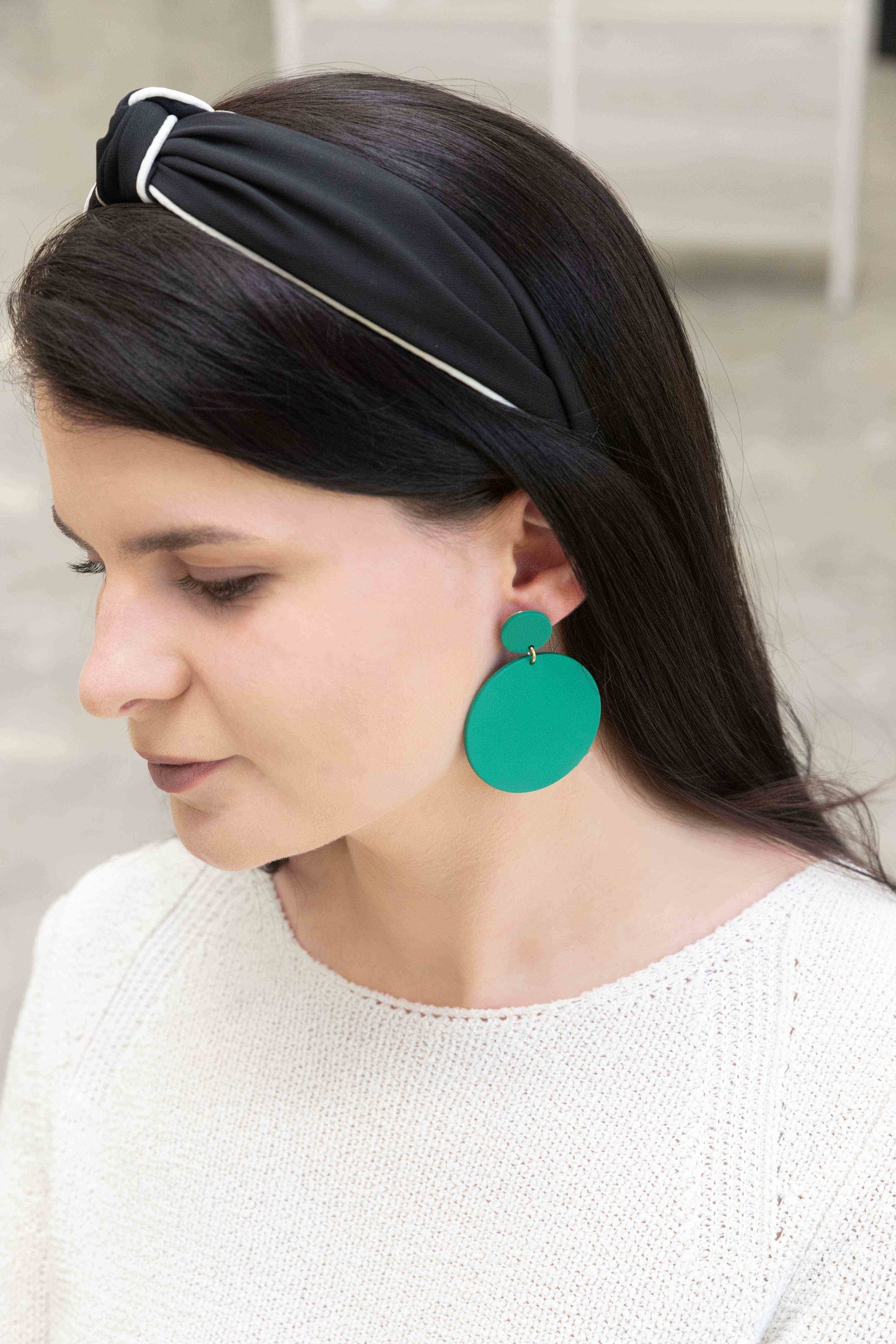 En Vogue Dangle Earrings | Green