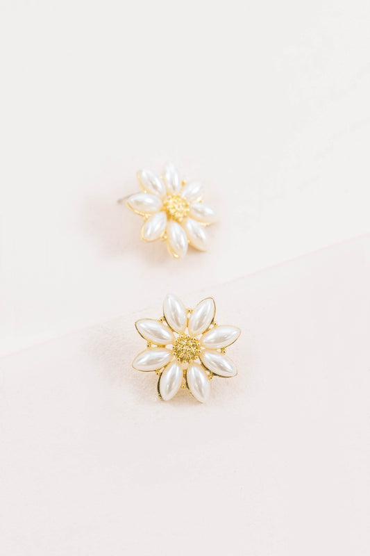 Camellia Stud Earrings