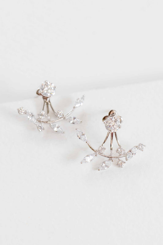 Crystal Branch Ear Jacket
