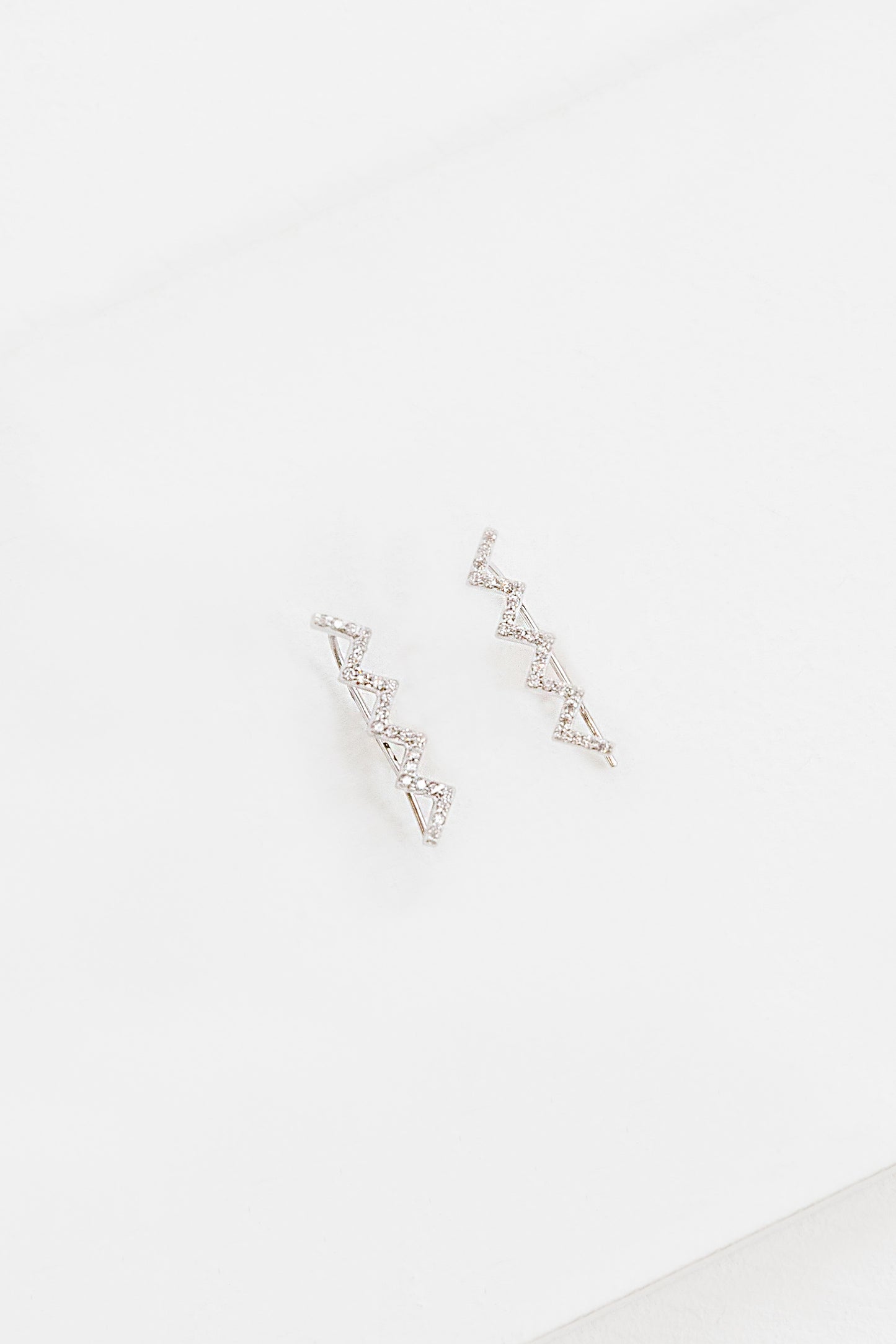 Saw Blade Ear Pin Earrings
