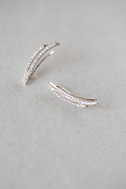 Wing Ear Pin Earrings