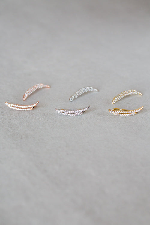 Wing Ear Pin Earrings