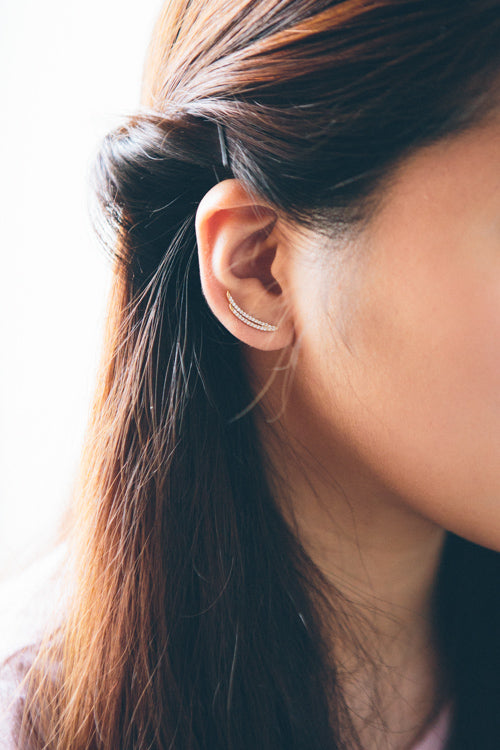 Wing Ear Pin Earrings