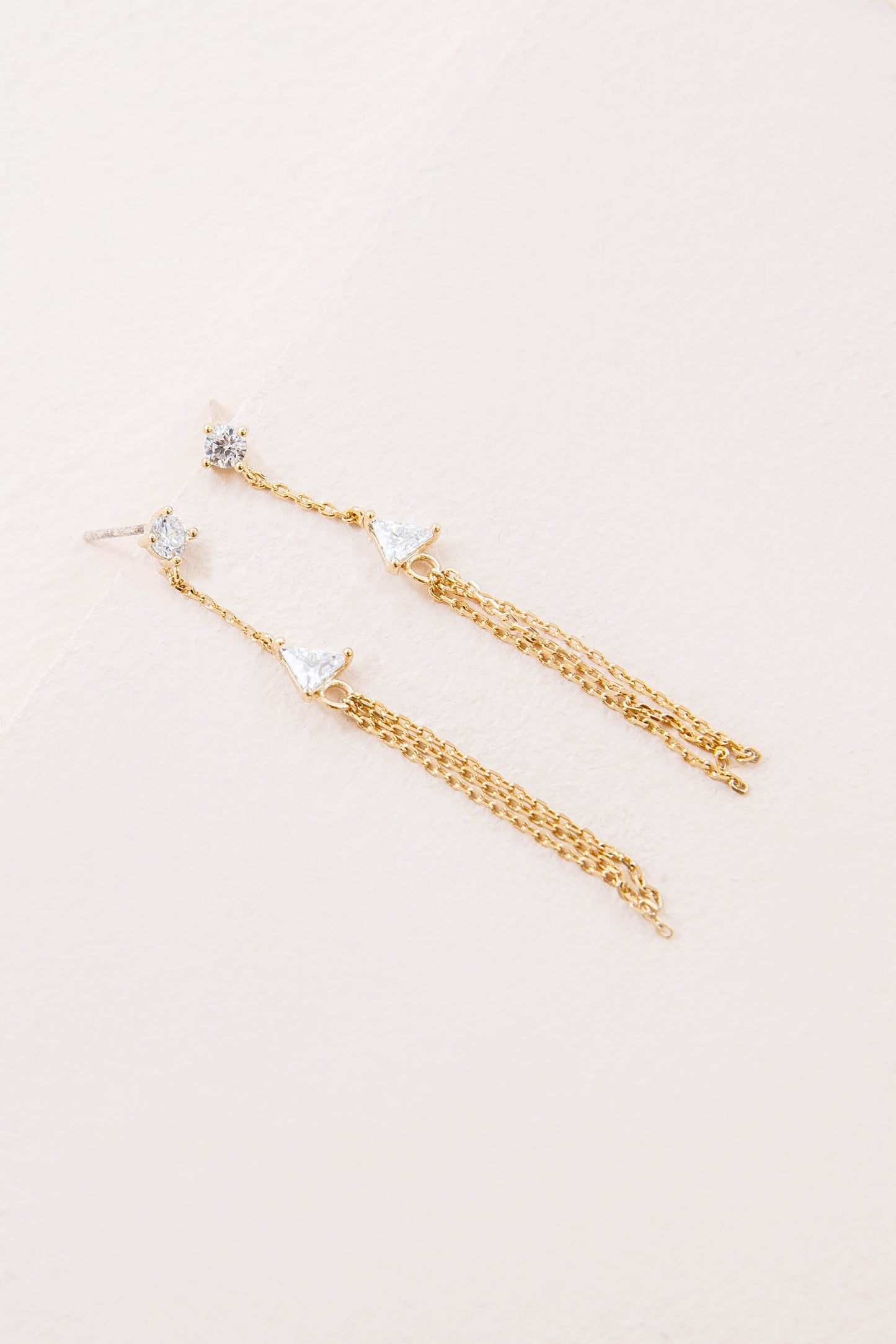 Stone Dangle Earrings