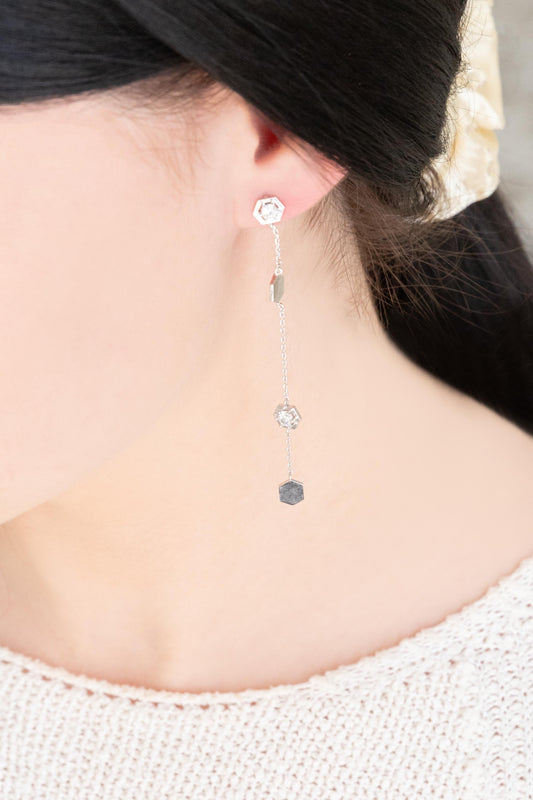 Geo Dangle Earrings