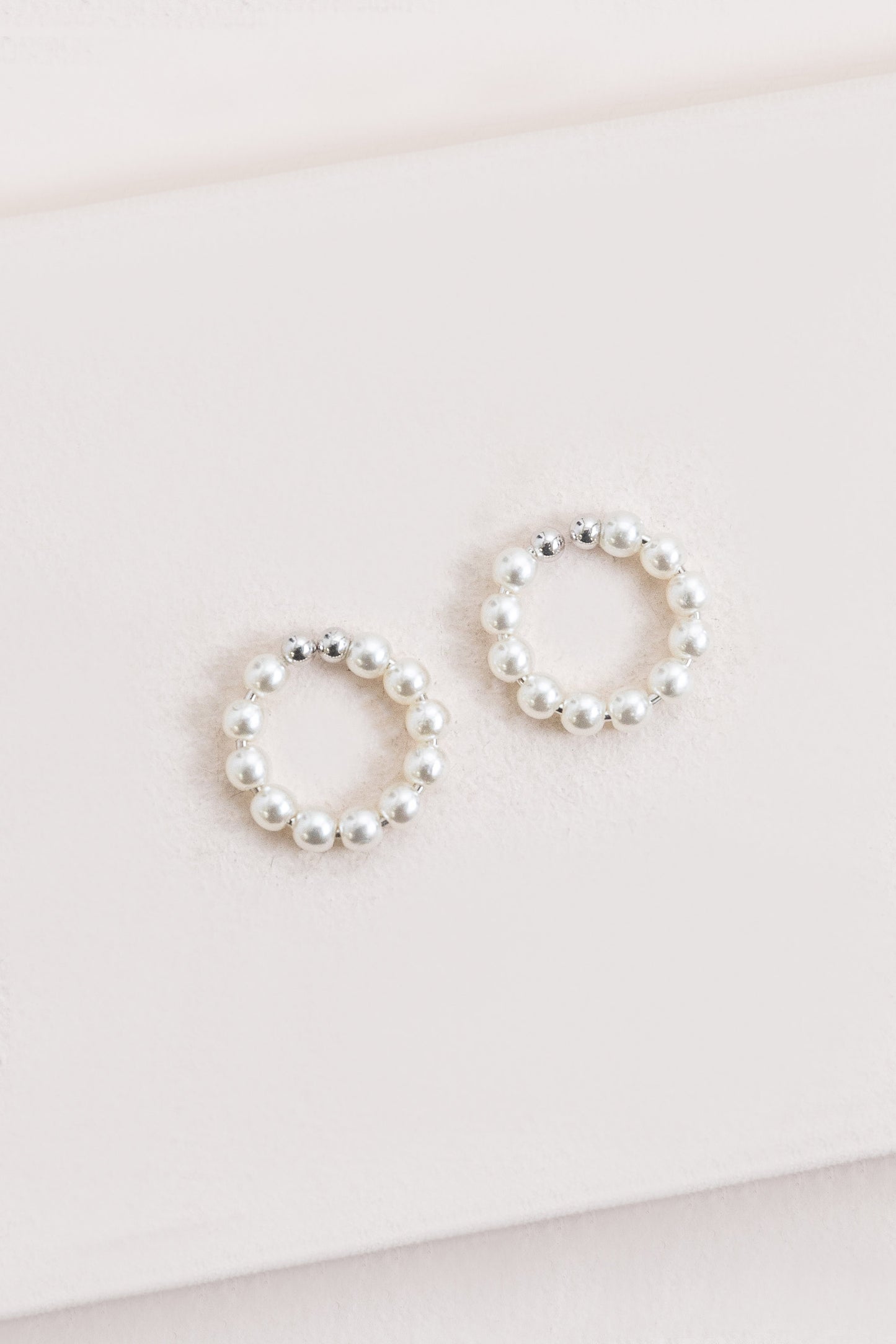 Pearl Cuff Earrings