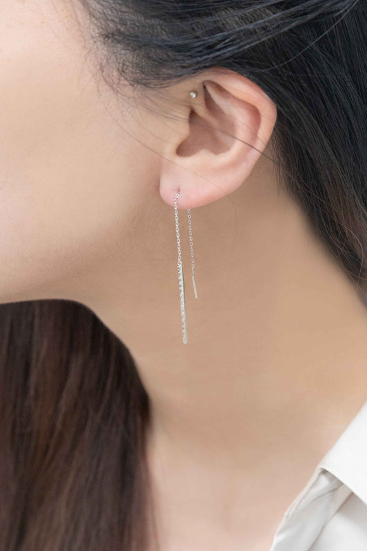 Eve Bar Threader Earrings
