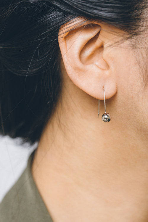 Sphere Hook Earrings