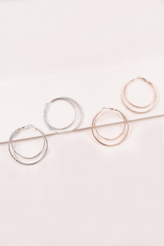 Pantheon Hoop Earrings