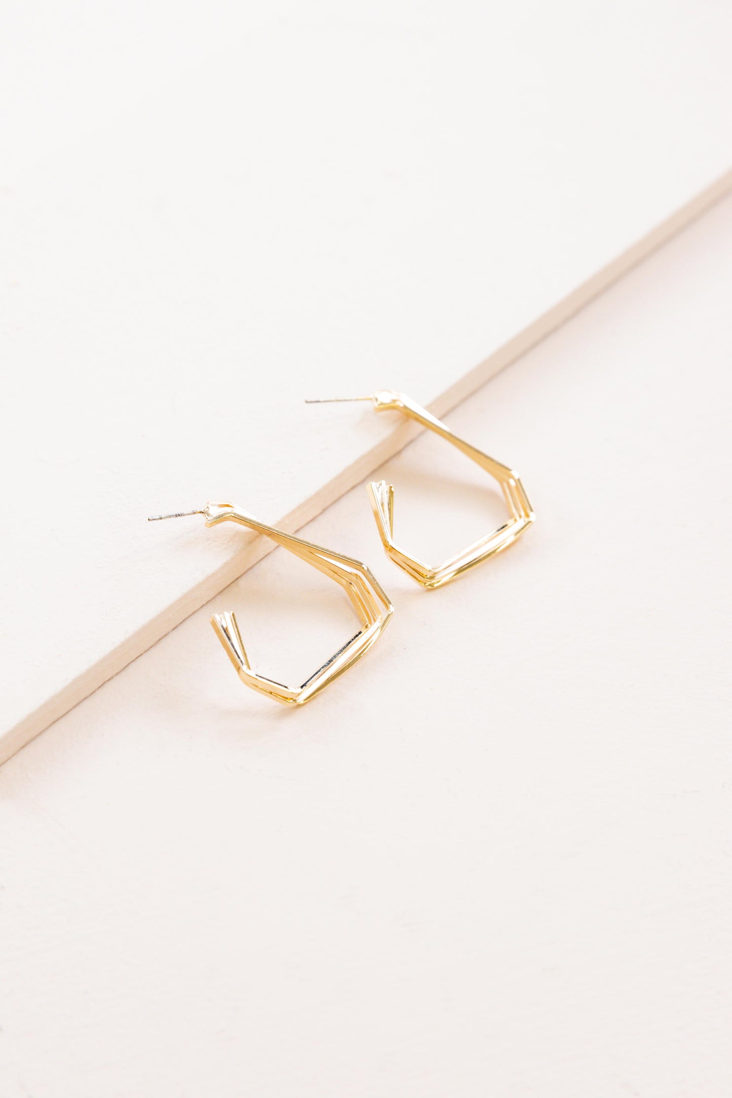 Avant Garde Hoop Earrings