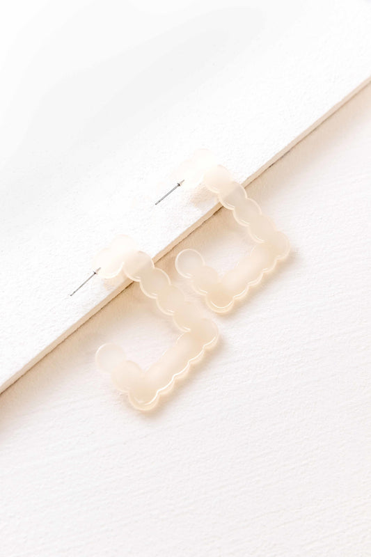 Bubbly Hoop Earrings