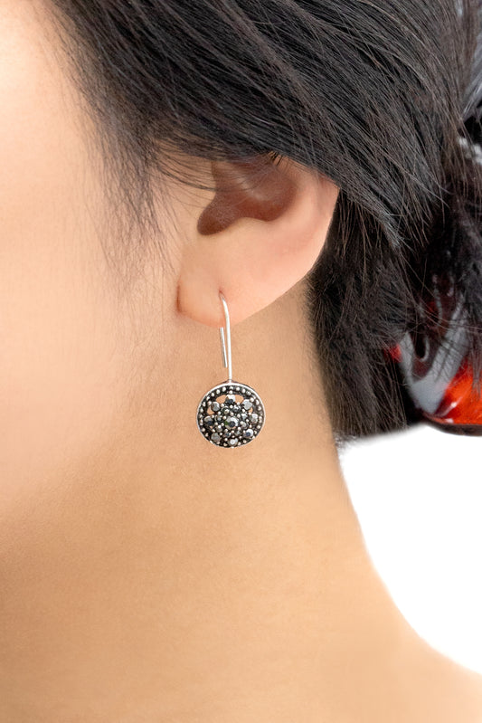 Alora Hook Earrings | Silver