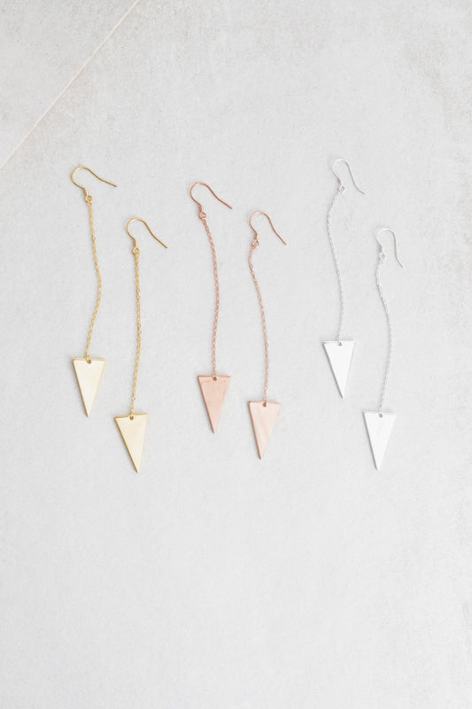 Journey Hook Earrings (14K)