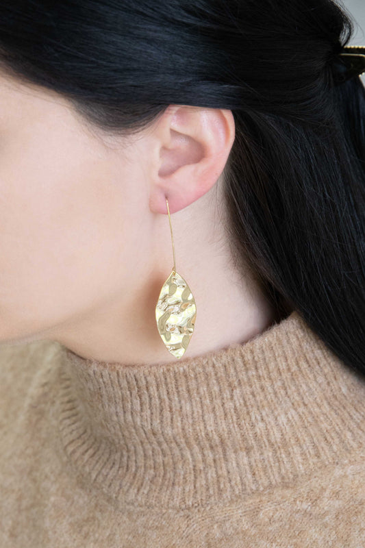 On an Adventure Dangle Earrings (14K)