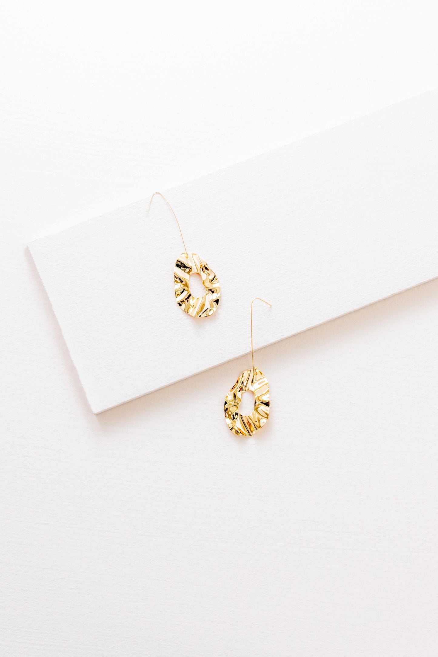 On the Wire Dangle Earrings (14K)