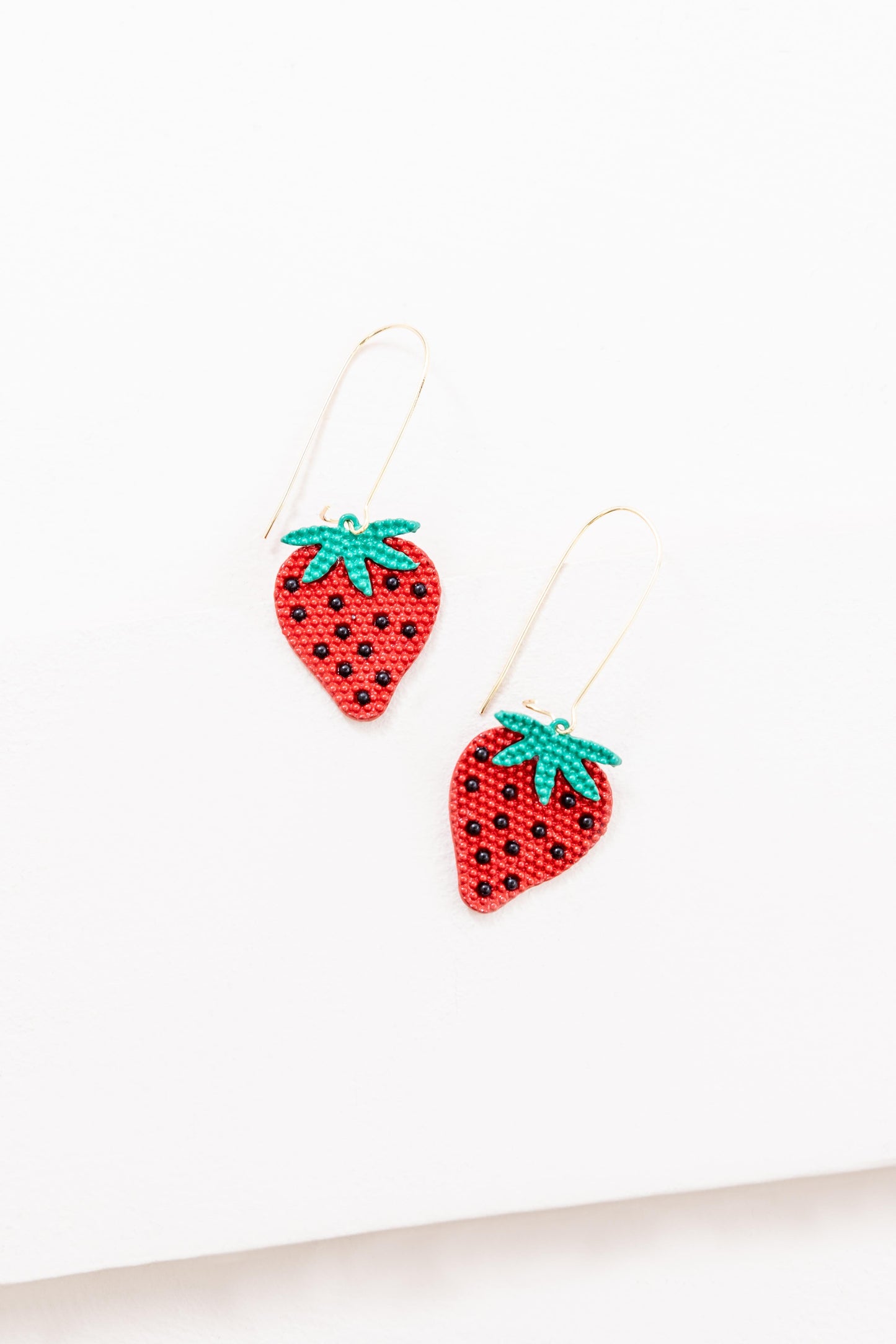 Strawberry Hook Earrings
