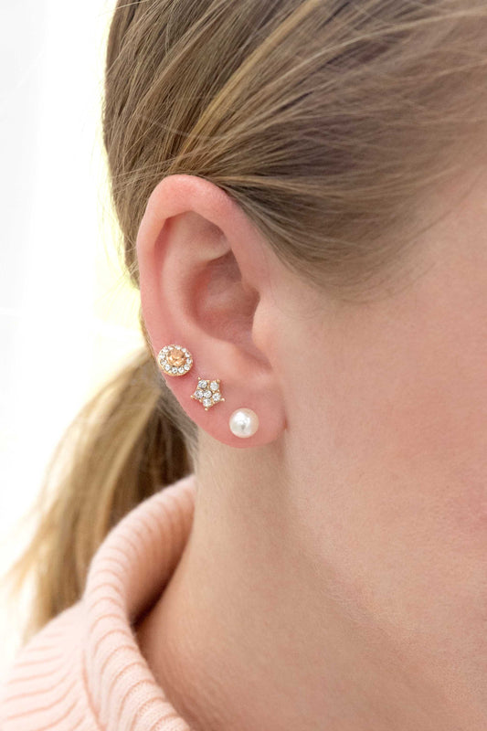 Assorted Earrings | Blush (24K)