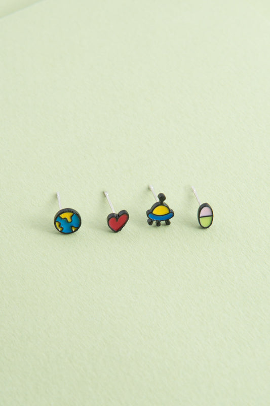 Earthling Mismatched Earring Set