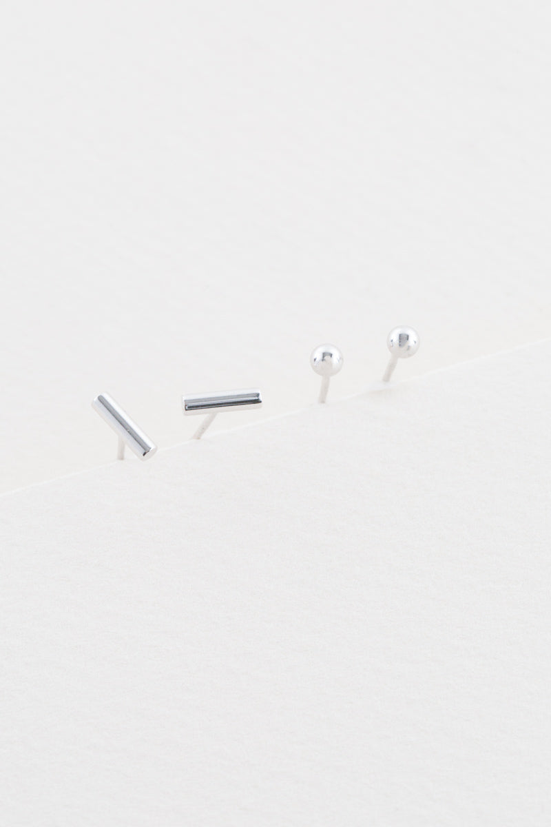 All Day Everyday Earrings | Silver (sterling)