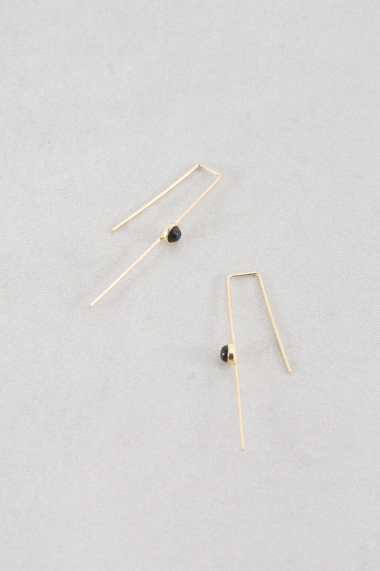 Spartan Threader Earrings (14K)