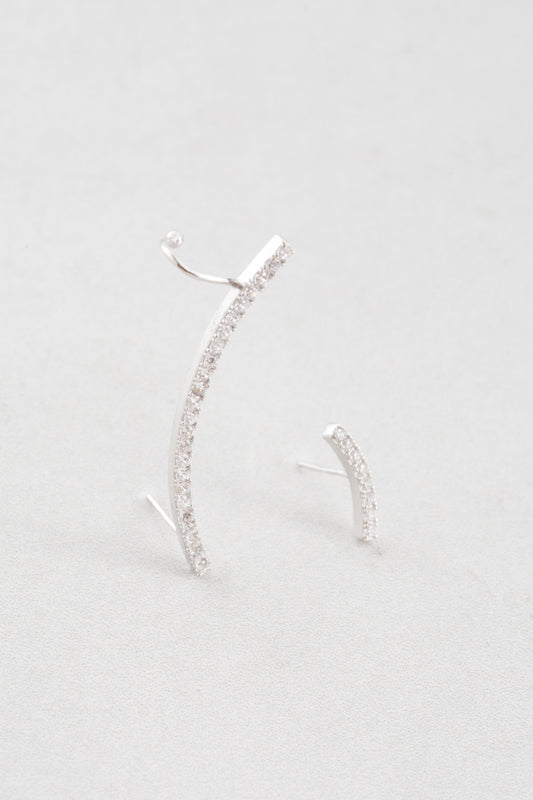 Eye of the Beholder Earrings (Sterl. Right Cuff)