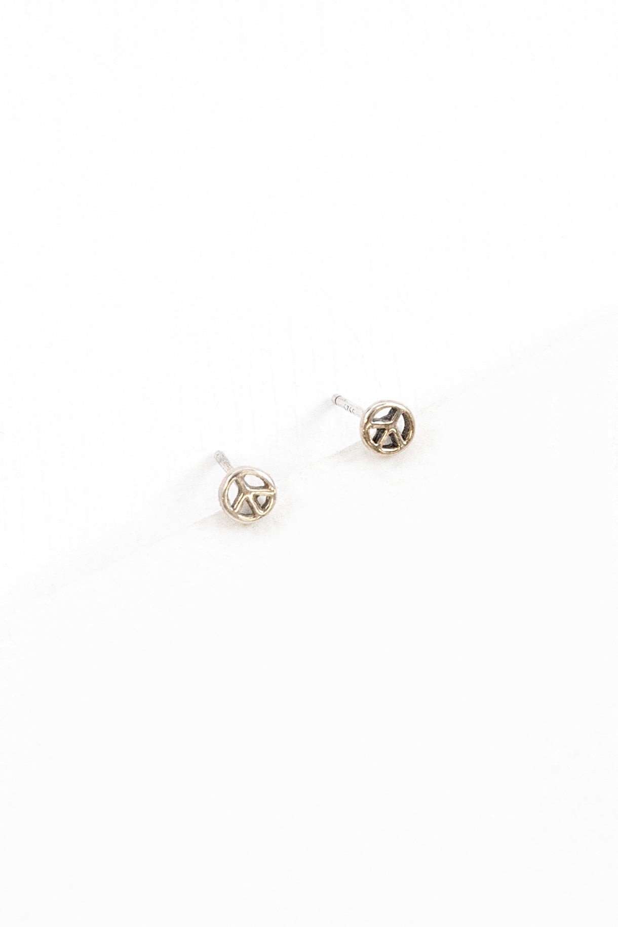 Peace Stud Earrings