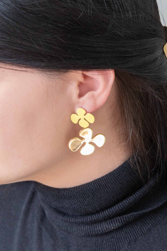 Sunny Tropics Drop Earrings (14K)