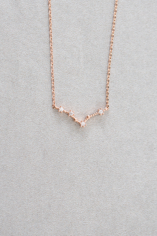 Pisces Zodiac Necklace