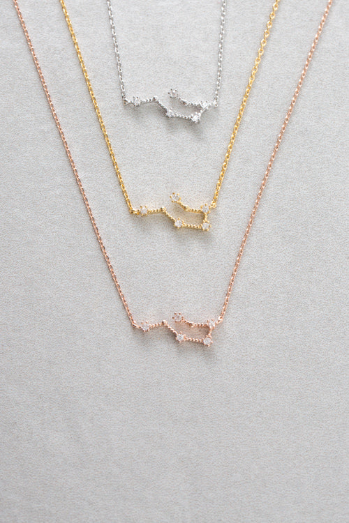 Aquarius Zodiac Necklace