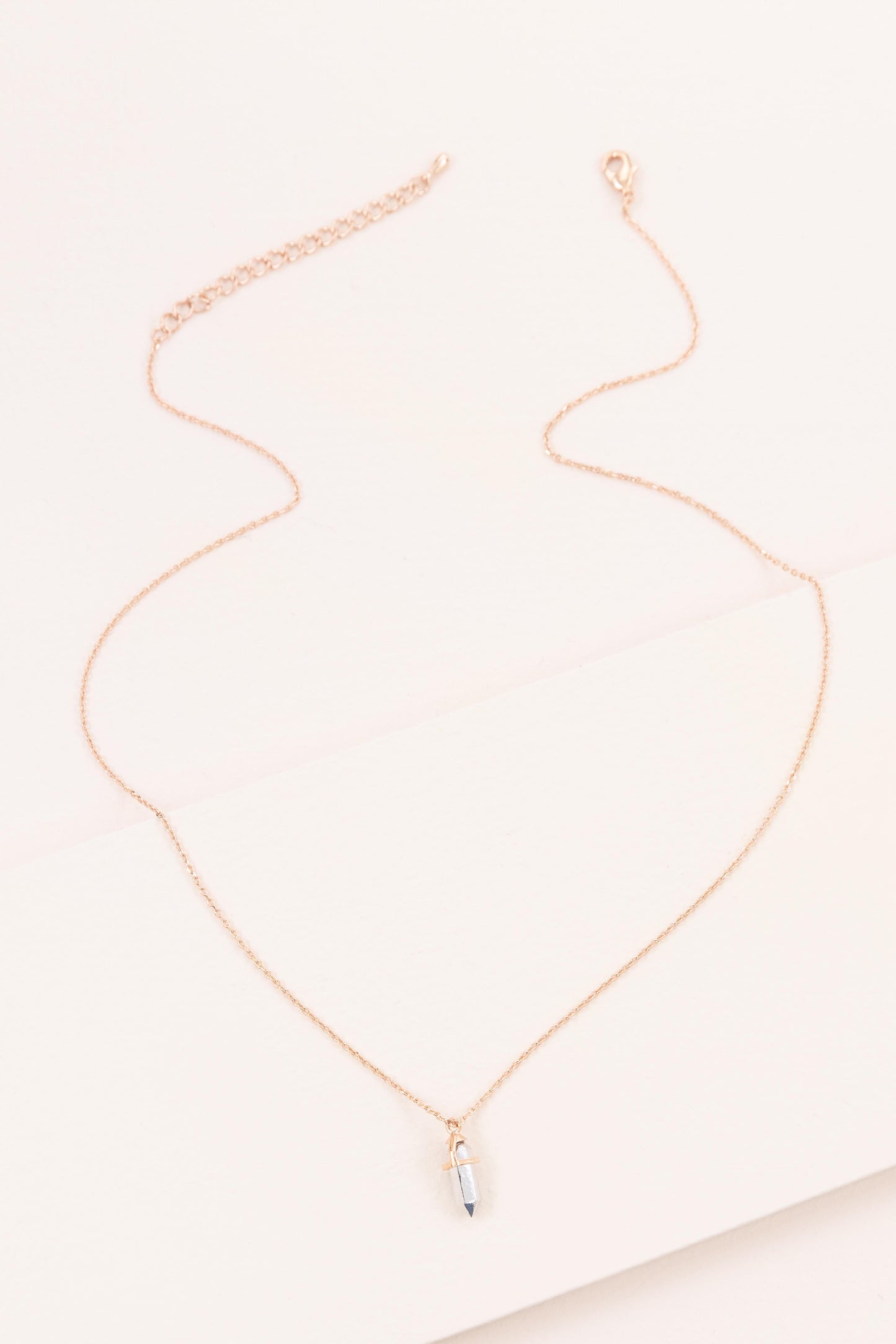 Two-tone Amulet Necklace