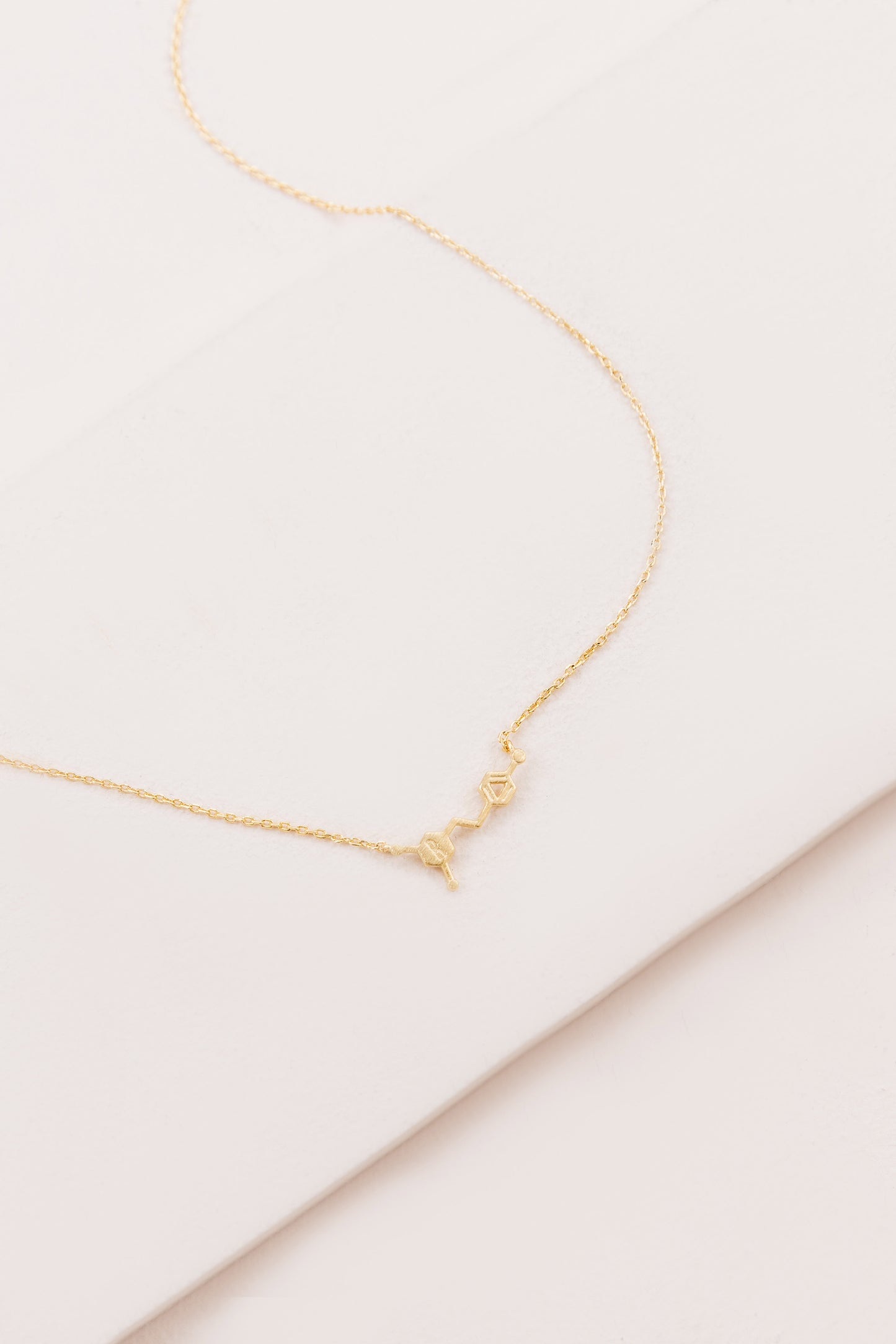 Resveratrol Molecule Necklace (Red Wine)