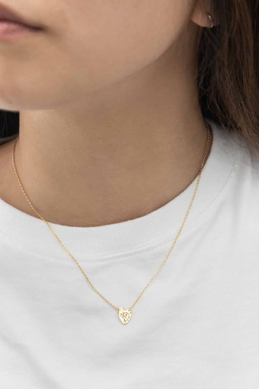 Heart Organ Necklace