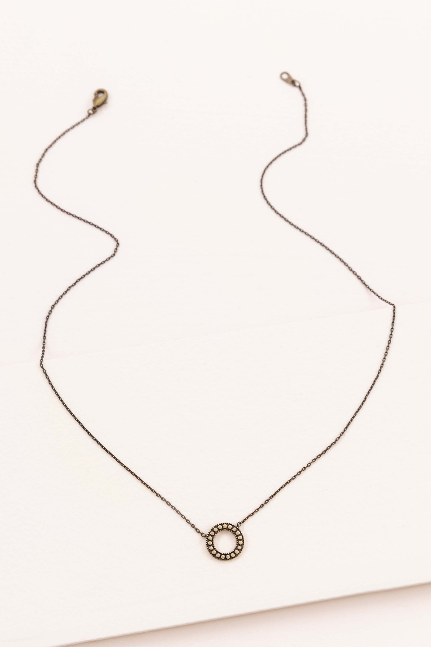 Burnished Karma Necklace