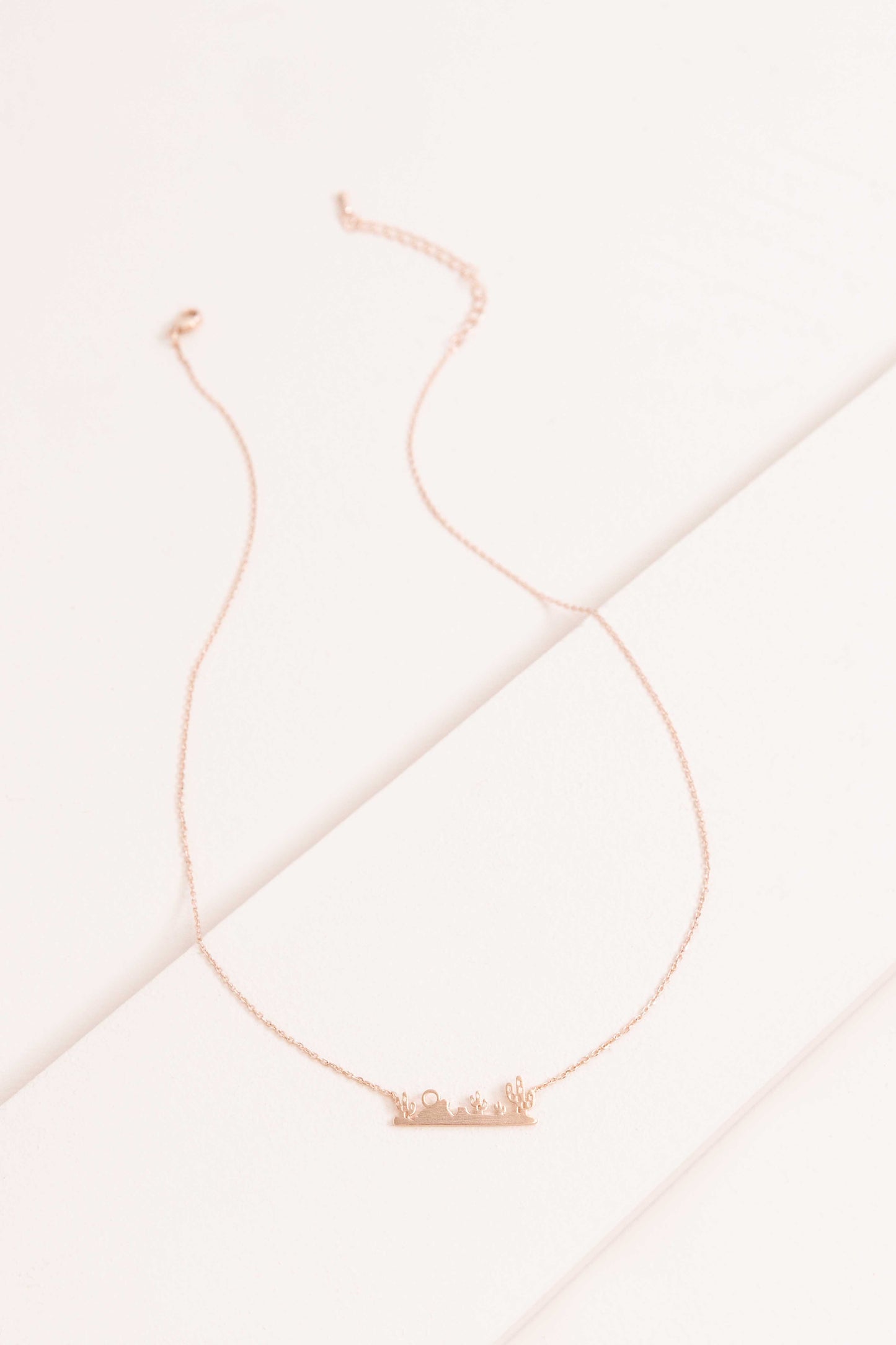Desert Heat Necklace | Rose Gold