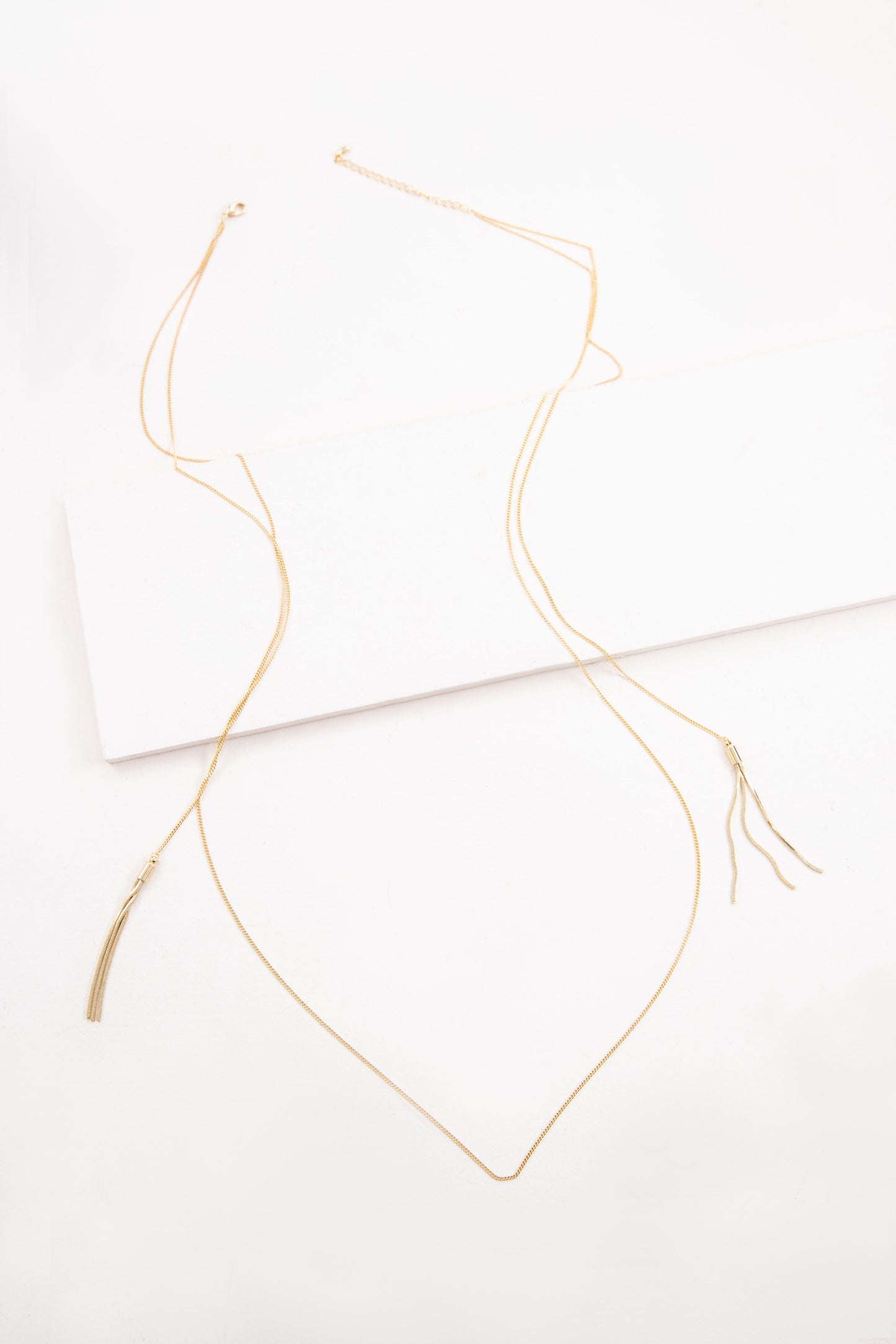 Tsarina Tassel Layered Necklace