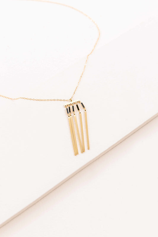 Golden Drape Necklace (14K)