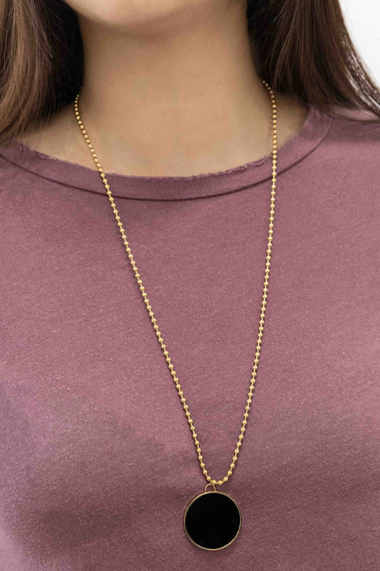 Madeira Medallion Necklace (14K)