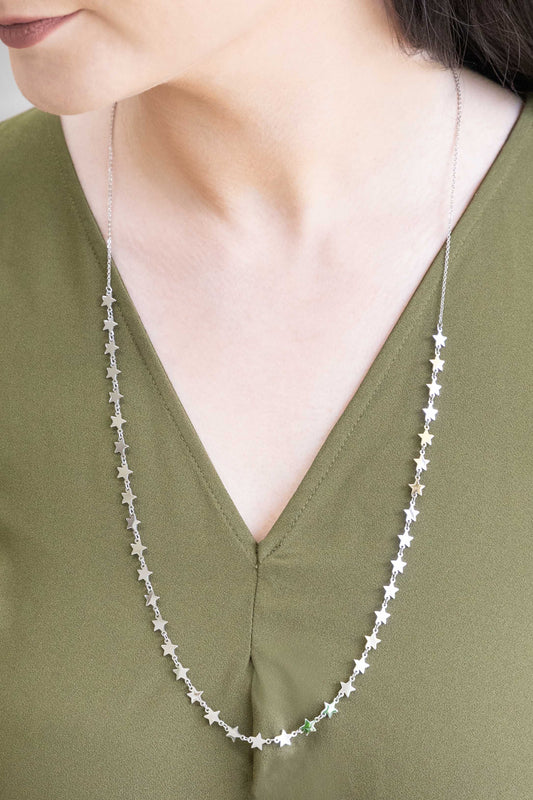 All the Stars Necklace | Silver