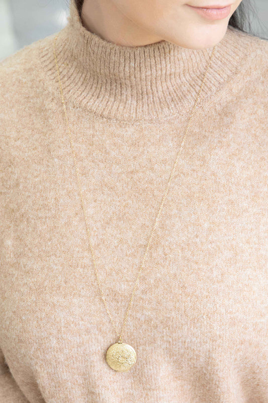Blossoming Beginnings Locket Necklace (14K)