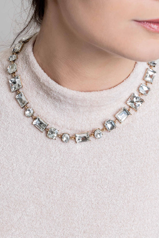 True Elegance Necklace | Crystal Clear