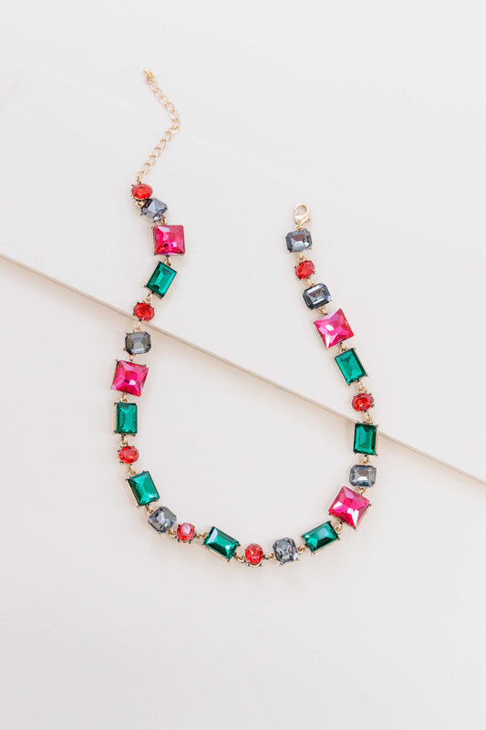 True Elegance Necklace | Magenta