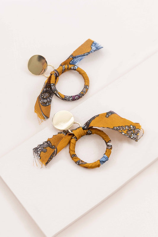 Marissa Earrings | Mustard