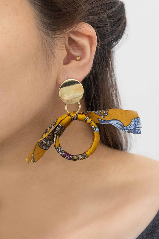 Marissa Earrings | Mustard