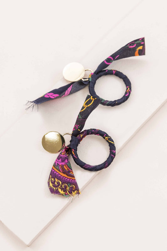 Marissa Earrings | Navy